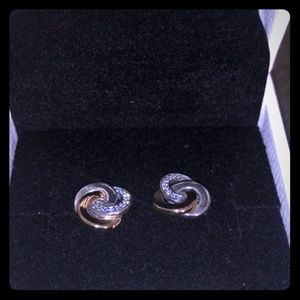 Brand new pandora earrings never worn